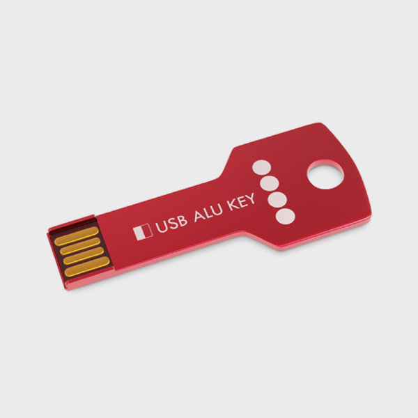 Pendrive USB llave de aluminio