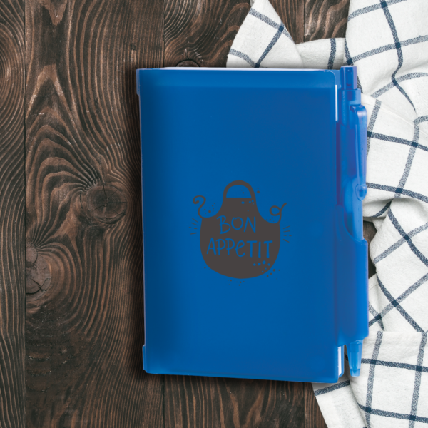 Libreta de PVC con bolígrafo
