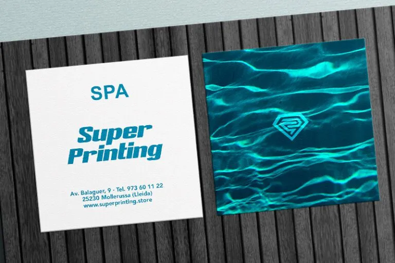 Idea de tarjetas de visita originales cuadradas