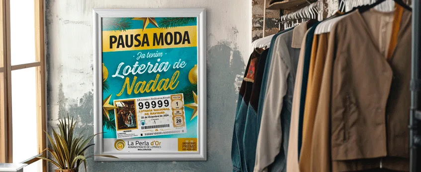 SuperPrinting.es Imprenta Online de Calidad 1 Cartel Lotería de Navidad, diseño e impresión en SuperPrinting