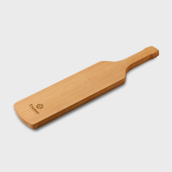 Tabla de servir en forma de botella de vino