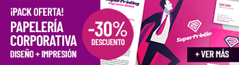 Pack Papeleria Corporativa en Oferta, Diseño + Impresión en SuperPrinting