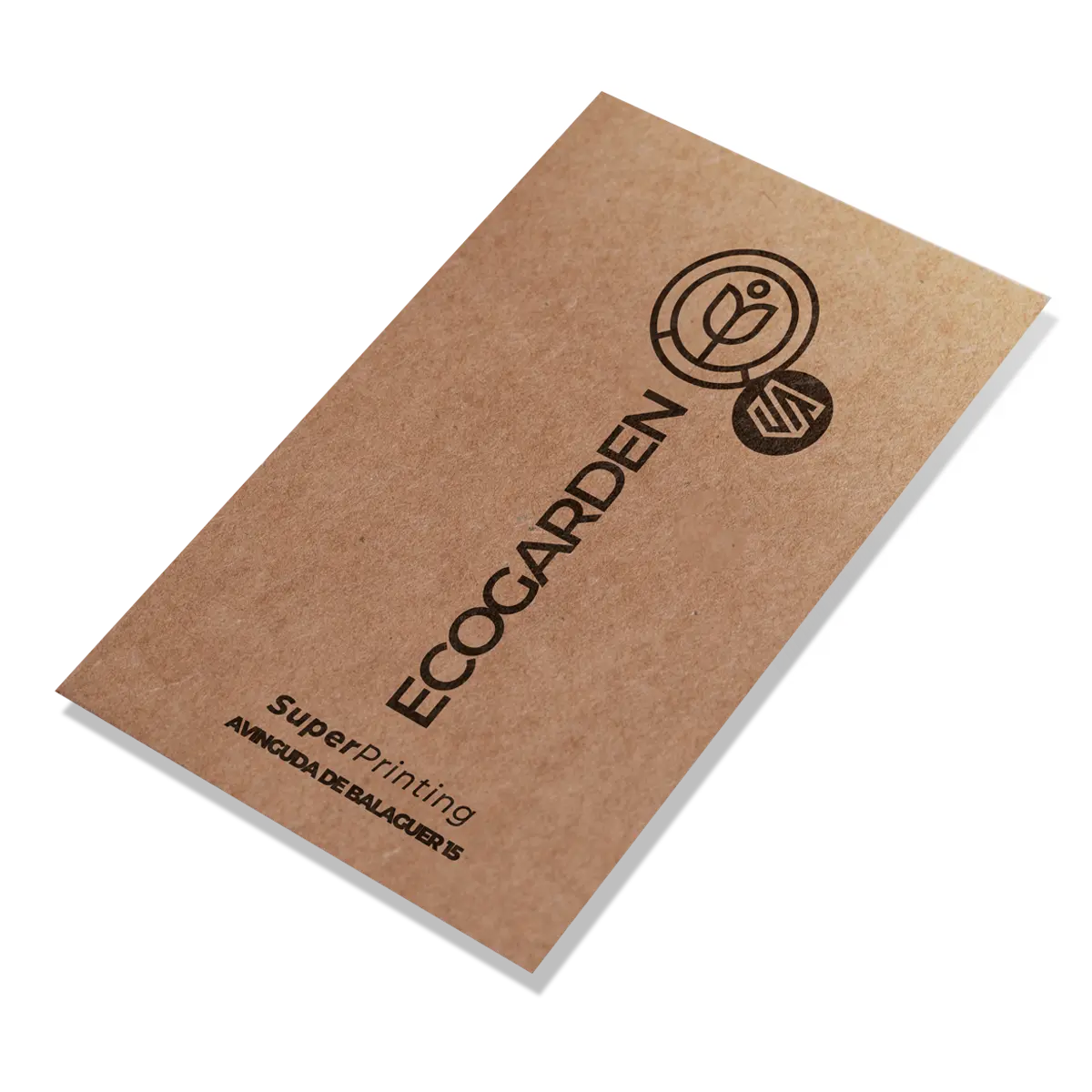 Home 3 Tarjetas de visita en papel kraft