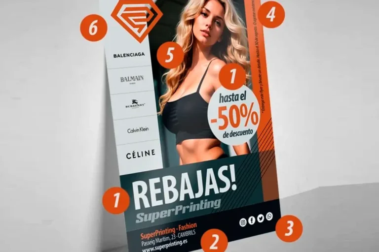 Qué debe incluir un flyer eficaz para una tienda de moda 2 Información para crear un flyer eficaz