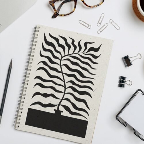 Libretas con espiral en papel reciclado