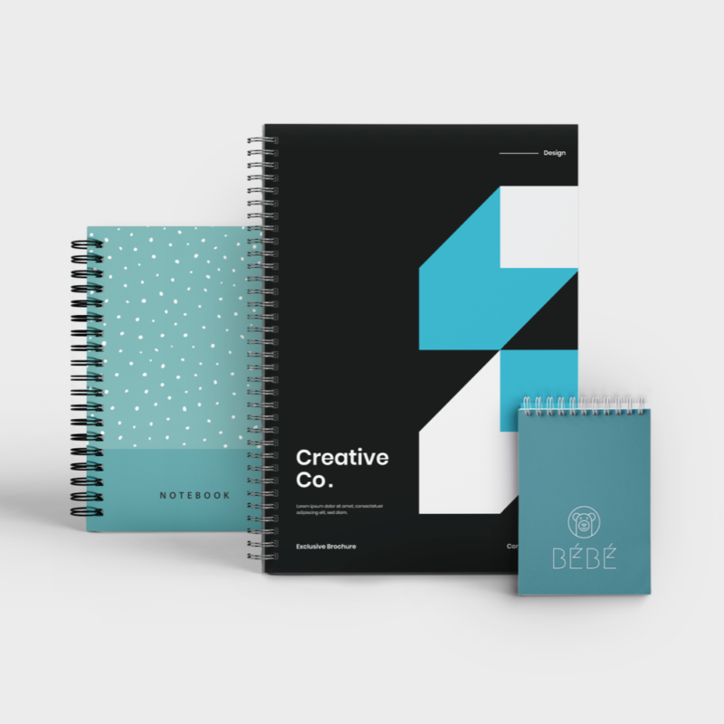 Libretas con espiral personalizadas