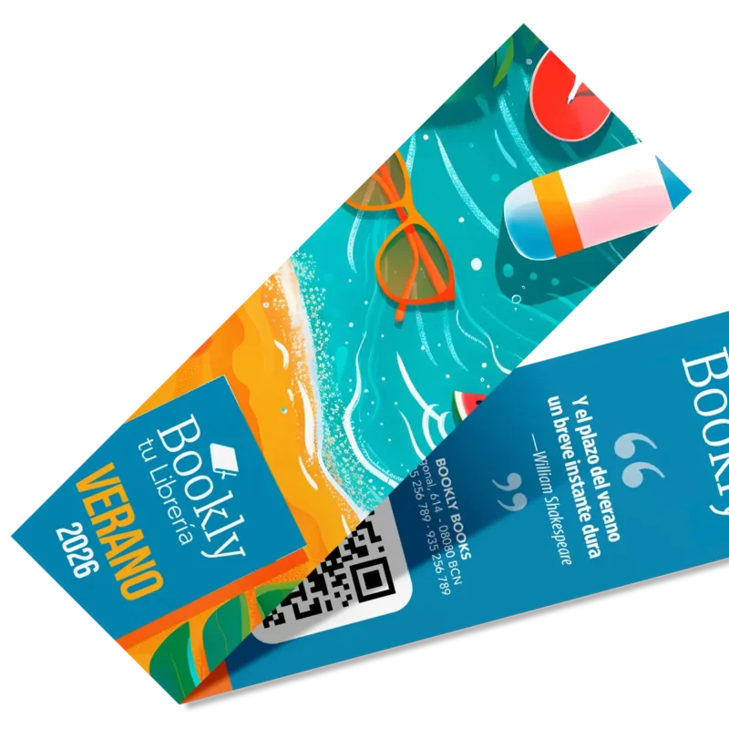 Imprimir puntos de libro personalizados, marcapáginas en SuperPrinting imprenta online