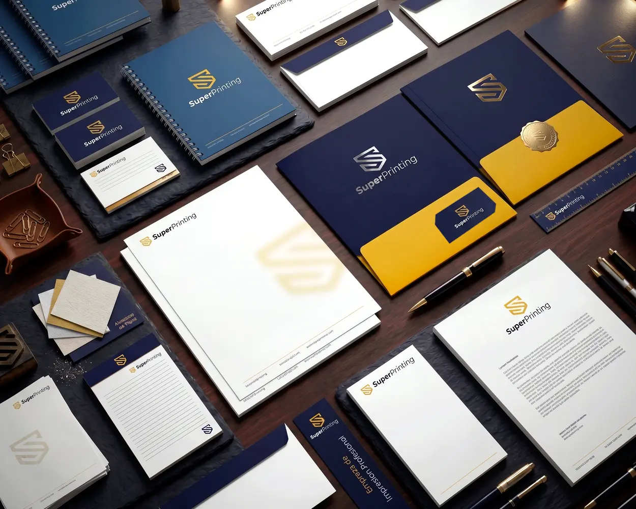 Papelería corporativa personalizada para empresas