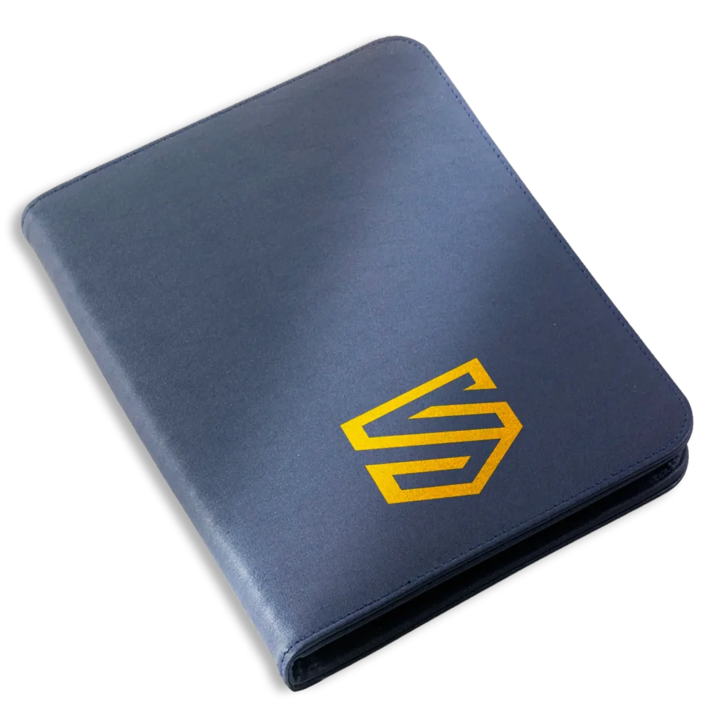 Portadocumentos premium con cremallera personalizado con tu logo