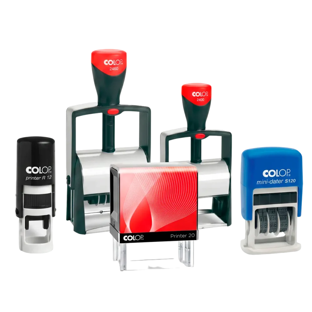 Sellos de goma personalizados en SuperPrinting imprenta online