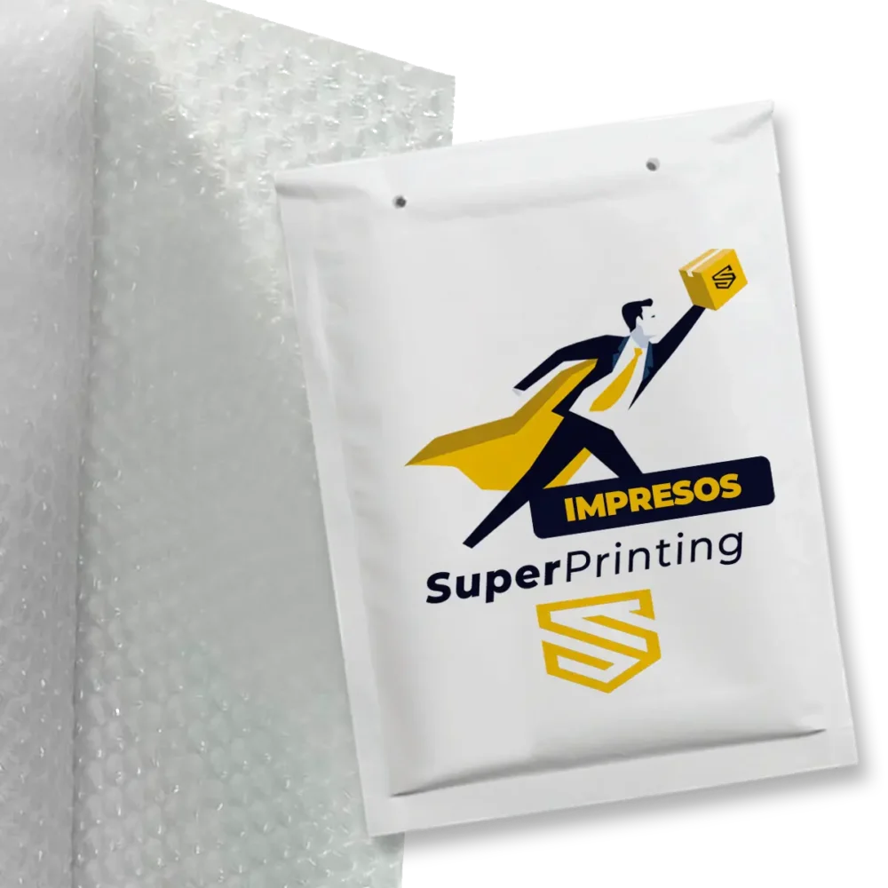 Imprimir sobres acolchados con burbujas para empresas