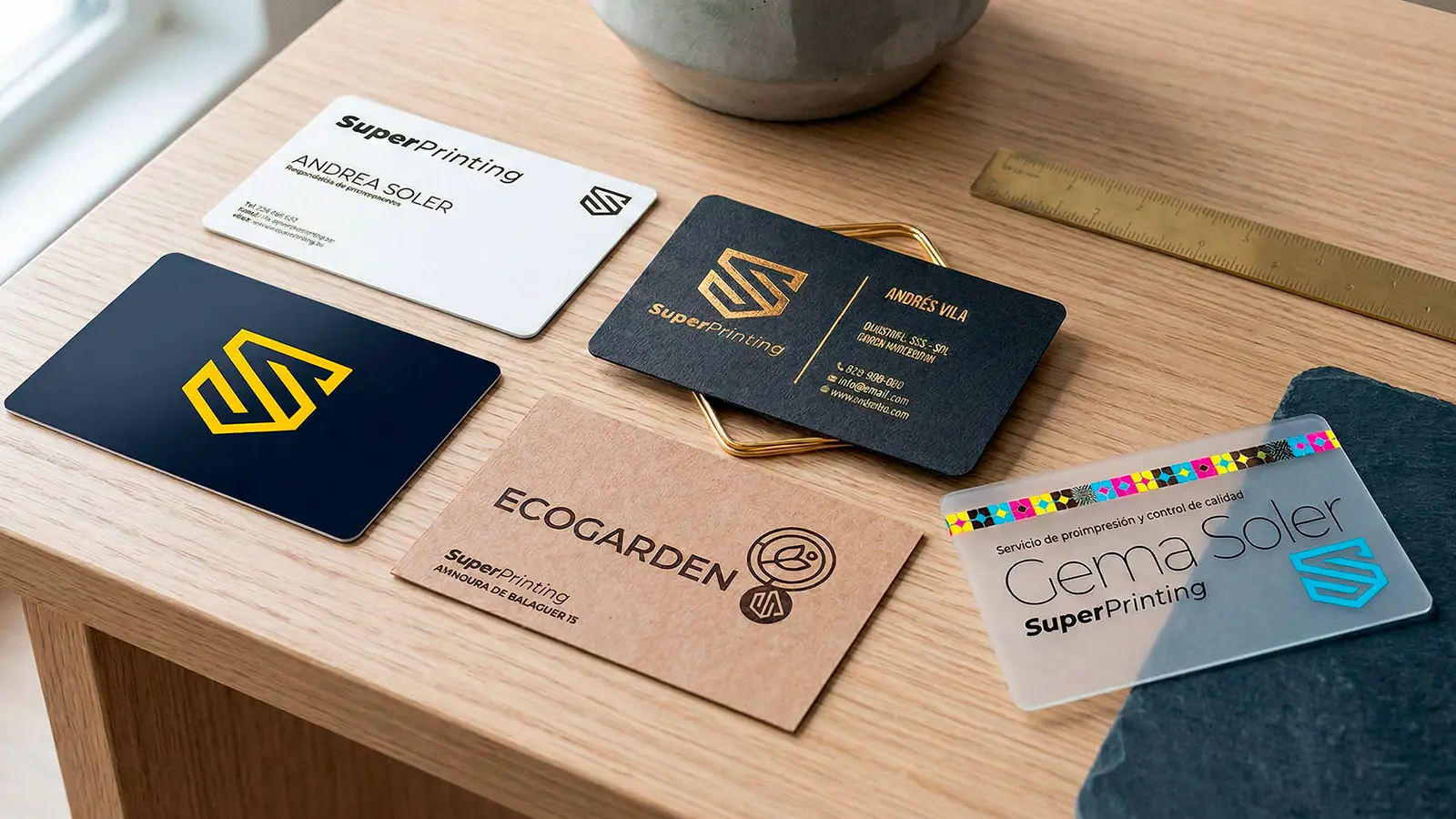 Principales tipos de tarjetas de visita, elige la mejor para tu negocio