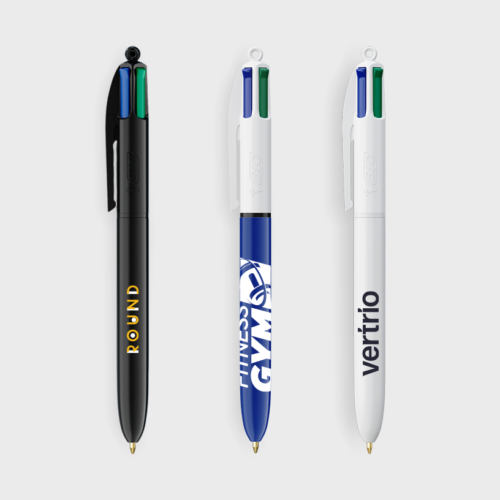 Bolígrafos BIC 4 colores personalizados