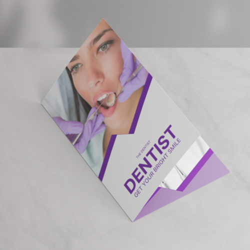 Dípticos publicitarios personalizados