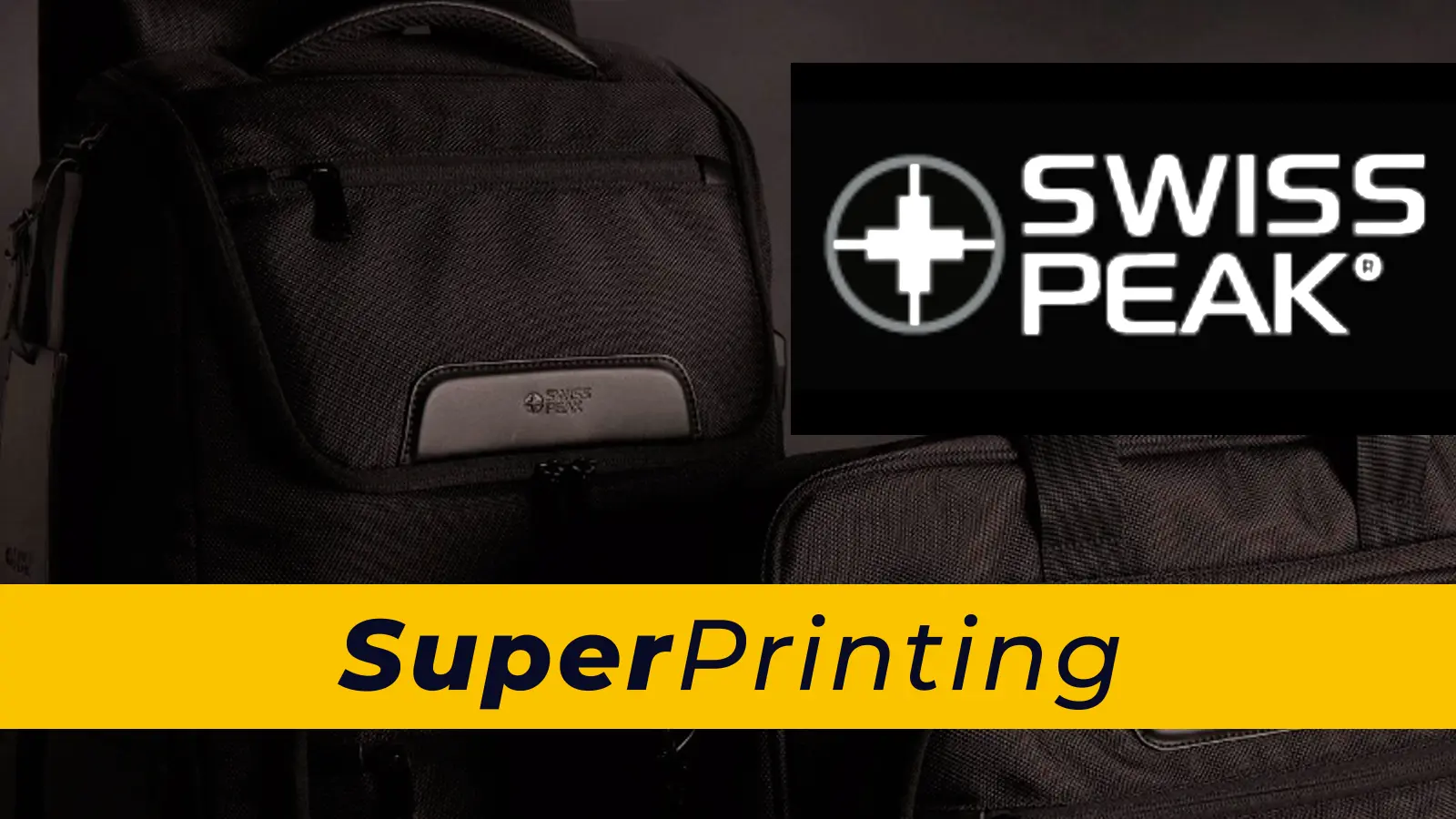 Artículos de viaje Swiss Peak personalizados en SuperPrinting
