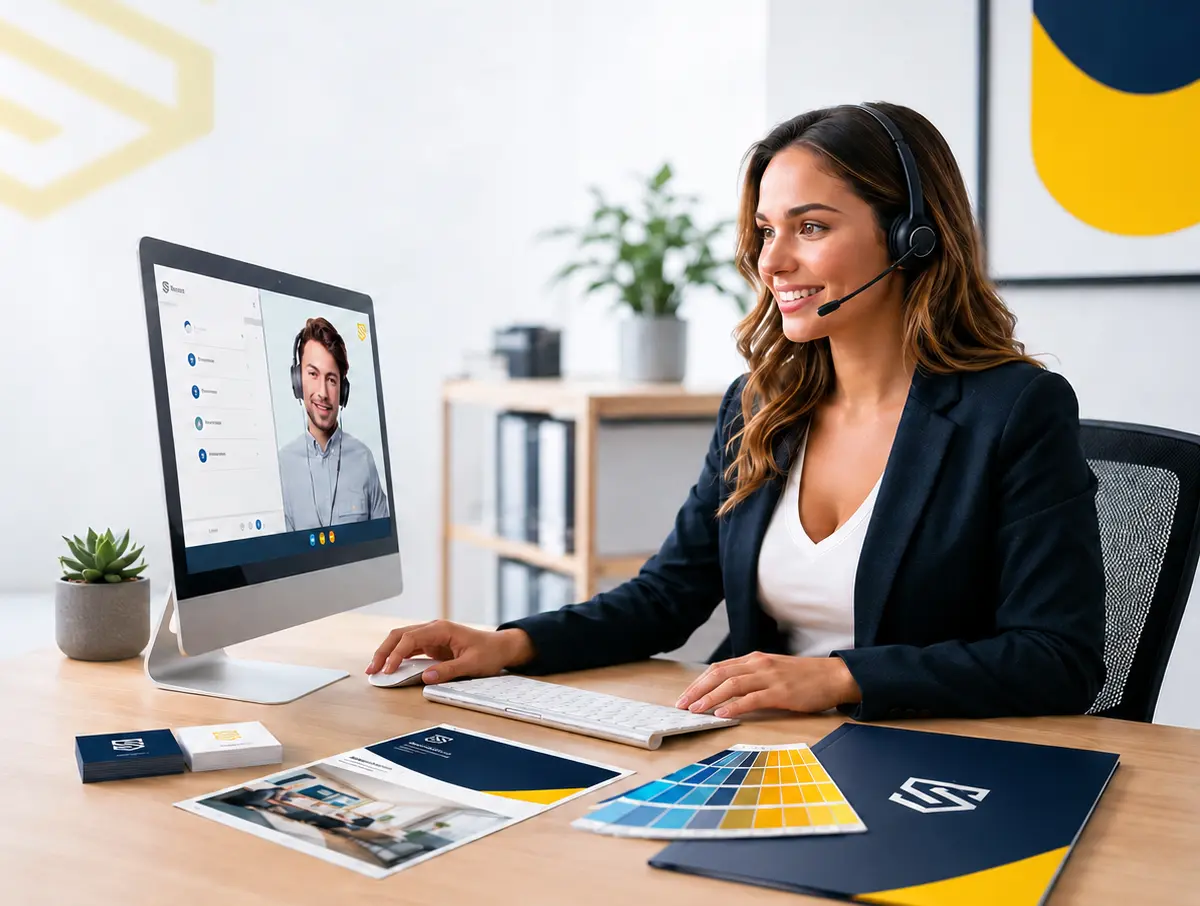 Servicio de atención al cliente 1 Servicio de atención al cliente online de la imprenta online SuperPrinting, para impresión y diseño gráfico