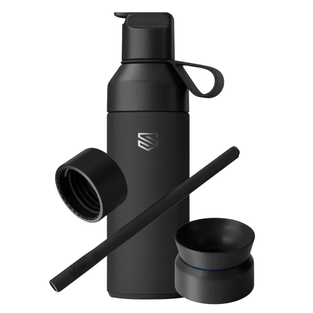 Botella Ocean Bottle color negro personalizada SuperPrinting