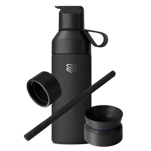 Botella Ocean Bottle color negro personalizada SuperPrinting