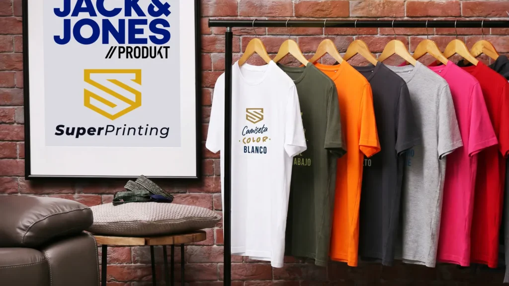 Camisetas Jack & Jones personalizadas con logo para empresas