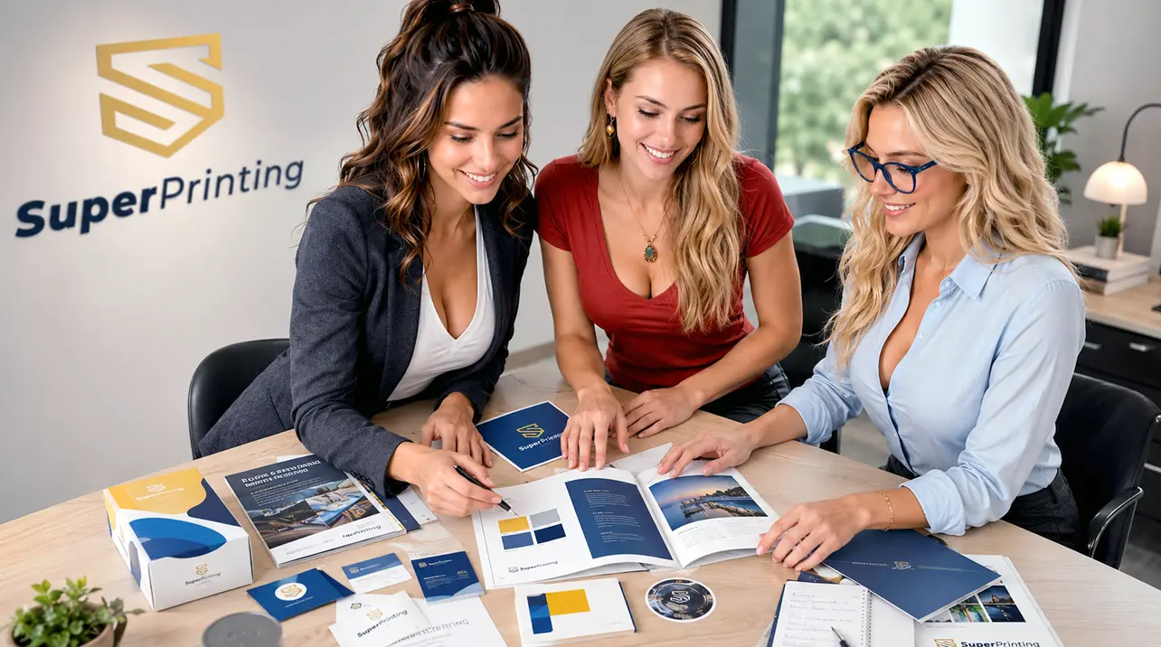 ¿Quiénes somos? SuperPrinting - Impresión profesional online 8 Cómo trabaja SuperPrinting en proyectos de impresión profesional online y diseño gráfico