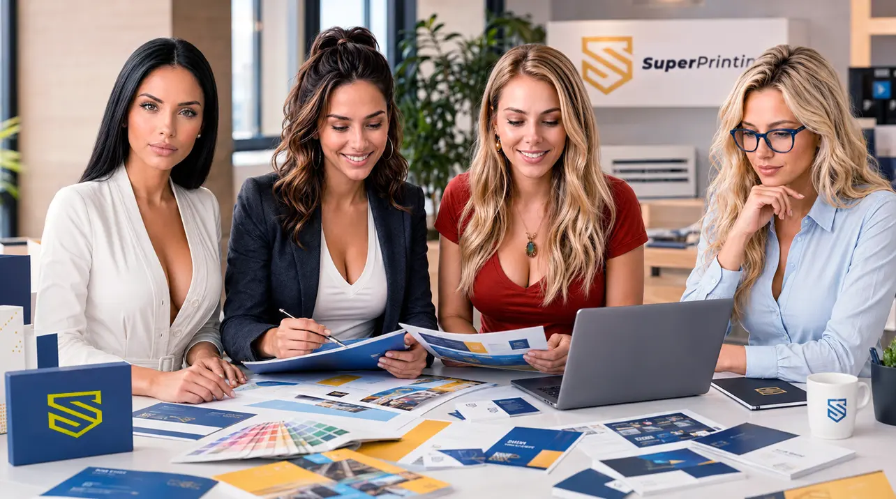 Equipo SuperPrinting imprenta online y diseño gráfico