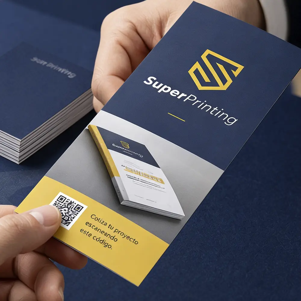 Flyers y folletos para promocionar tu empresa en SuperPrinting
