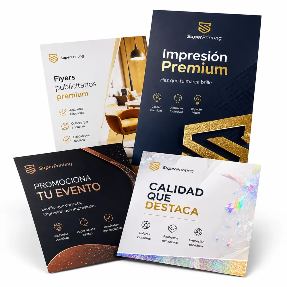 Flyers publicitarios premium