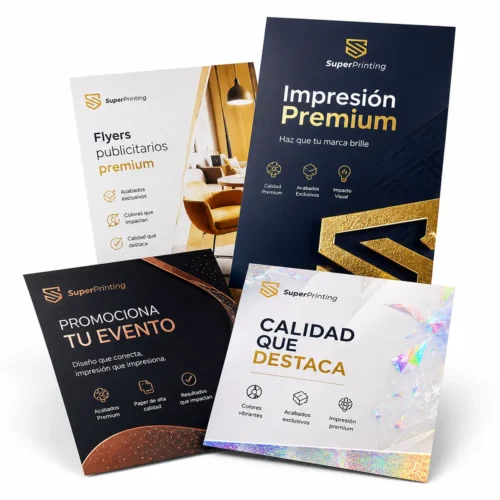 Flyers publicitarios premium