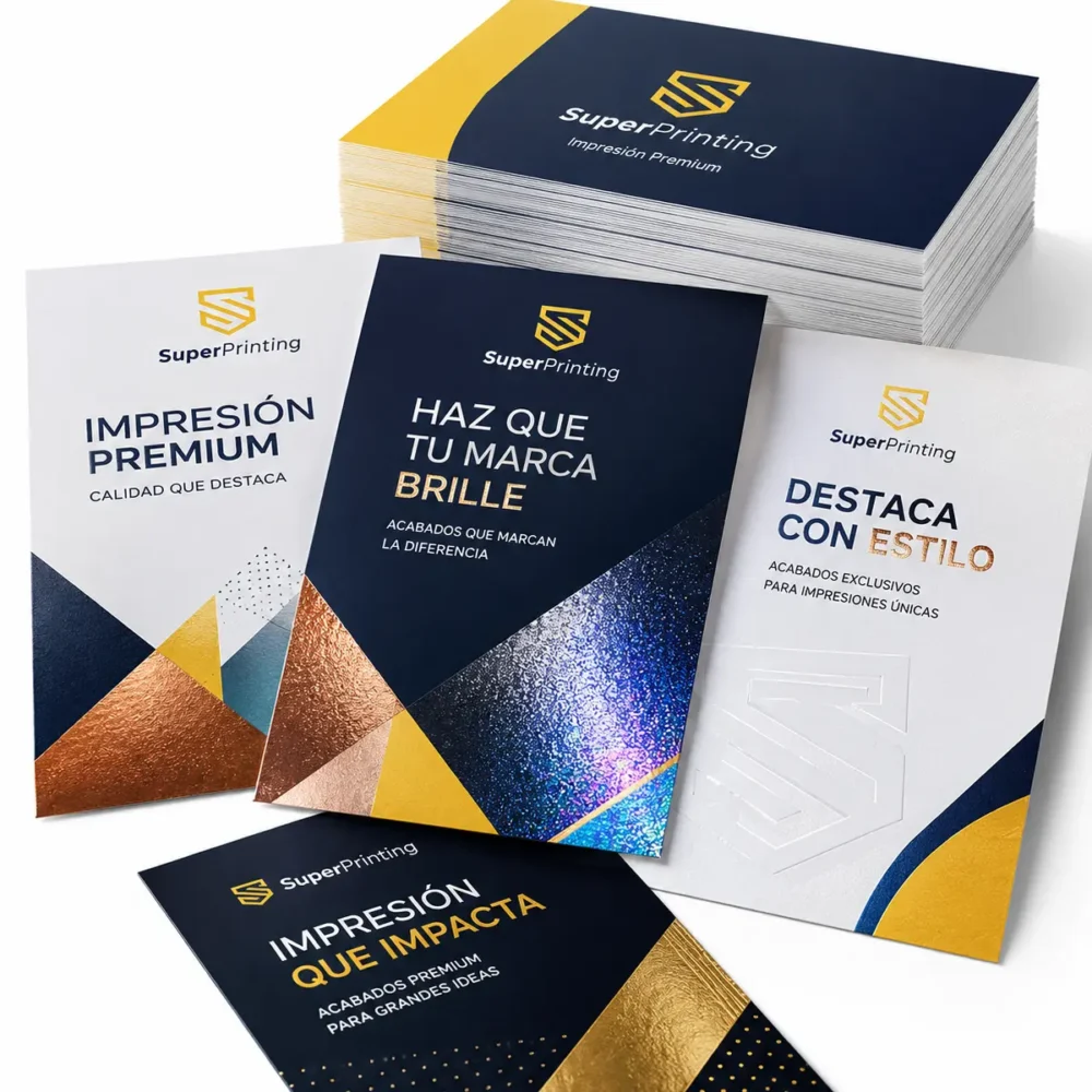 Flyers publicitarios premium