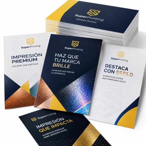 Flyers publicitarios premium