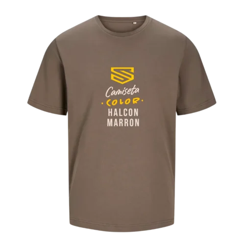 Camiseta Jack & Jones color halcón marrón personalizada en SuperPrinting impresión online
