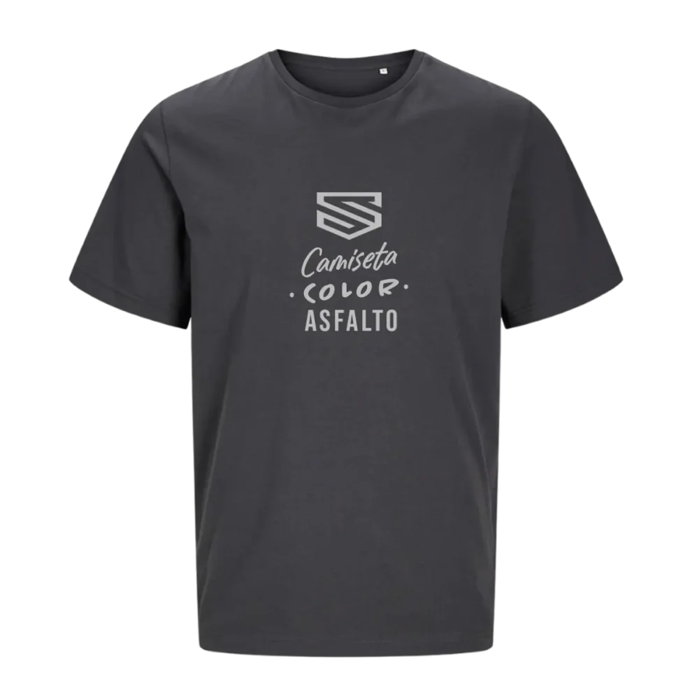 Camiseta Jack & Jones color asfalto personalizada en SuperPrinting impresión online