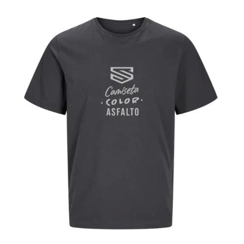Camiseta Jack & Jones color asfalto personalizada en SuperPrinting impresión online