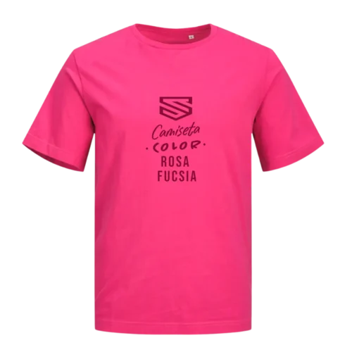Camiseta Jack & Jones rosa fúcsia personalizada en SuperPrinting impresión online