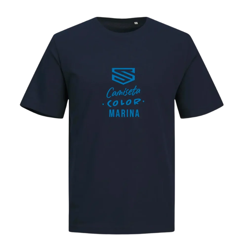 Camiseta Jack & Jones marina personalizada en SuperPrinting impresión online