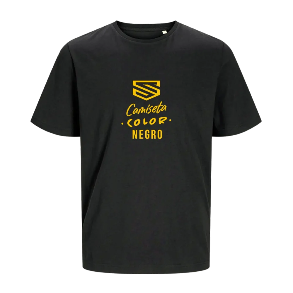 Camiseta Jack & Jones negra personalizada en SuperPrinting impresión online
