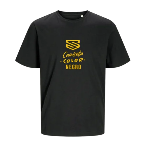 Camiseta Jack & Jones negra personalizada en SuperPrinting impresión online