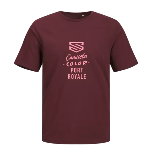 Camiseta Jack & Jones color port royale personalizada en SuperPrinting impresión online
