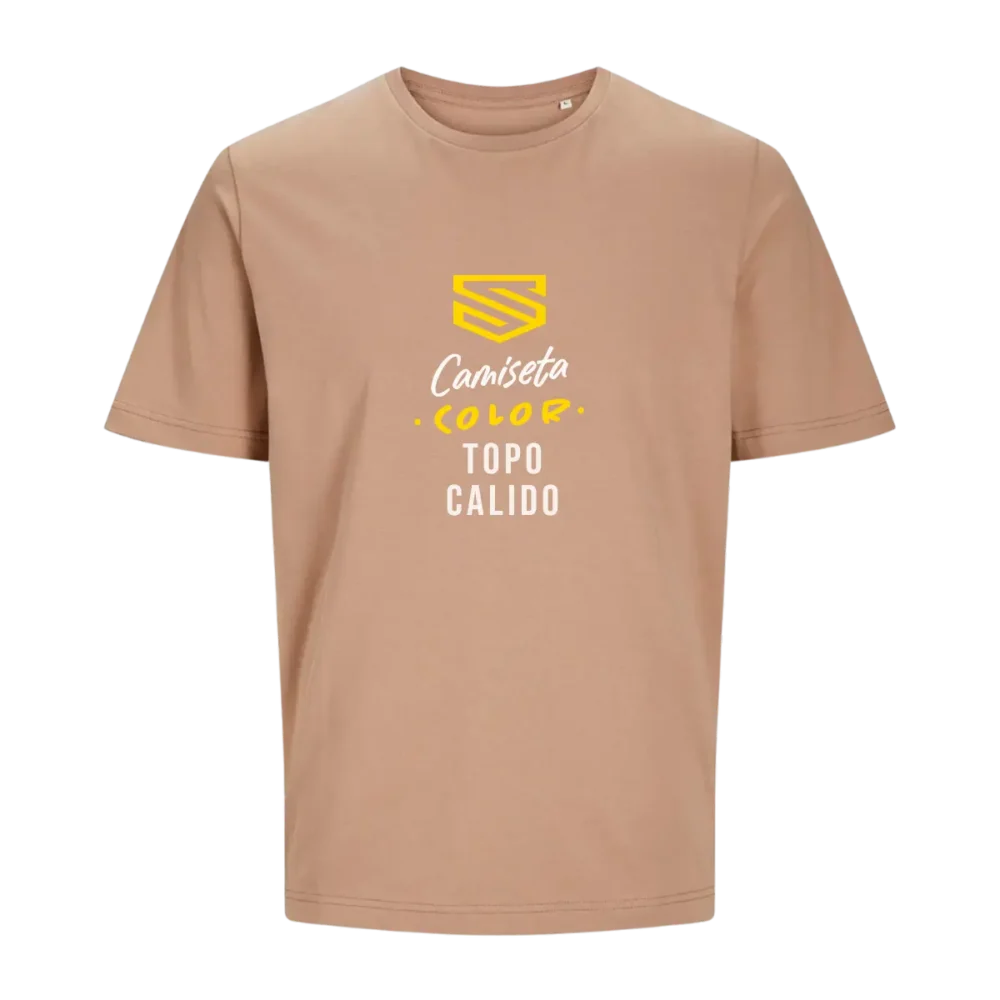 Camiseta Jack & Jones color topo cálido personalizada en SuperPrinting impresión online