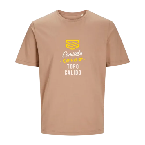 Camiseta Jack & Jones color topo cálido personalizada en SuperPrinting impresión online
