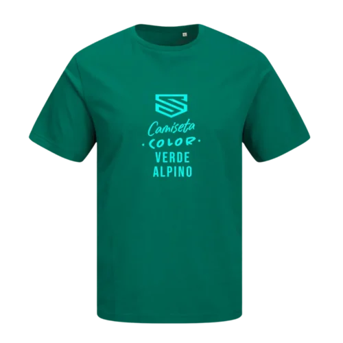 Camiseta Jack & Jones verde alpino personalizada en SuperPrinting impresión online