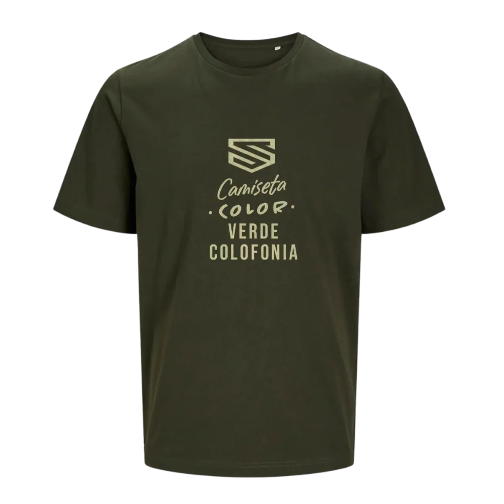 Camiseta Jack & Jones verde colofonia personalizada en SuperPrinting impresión online