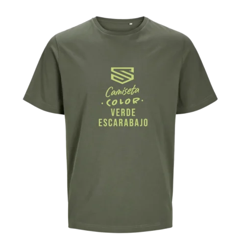Camiseta Jack & Jones verde escarabajo personalizada en SuperPrinting impresión online