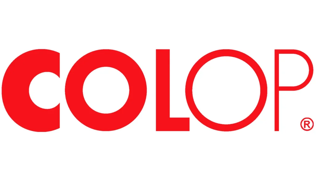 Logo sellos de goma COLOP personalizados en SuperPrinting