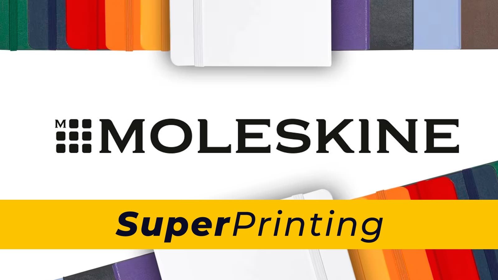 Moleskine cuadernos personalizados en SuperPrinting
