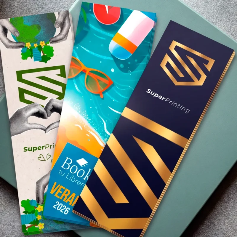 Puntos de libro marcapáginas personalizados SuperPrinting