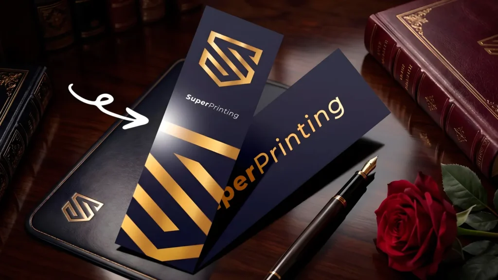 Puntos de libro premium personalizados con diseño elegante