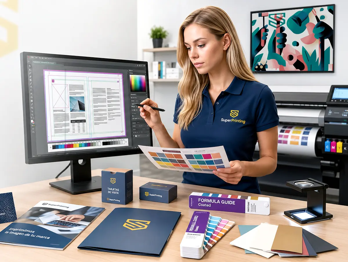 Servicio de preimpresión online y control de calidad 1 Servicio de preimpresión online de SuperPrinting