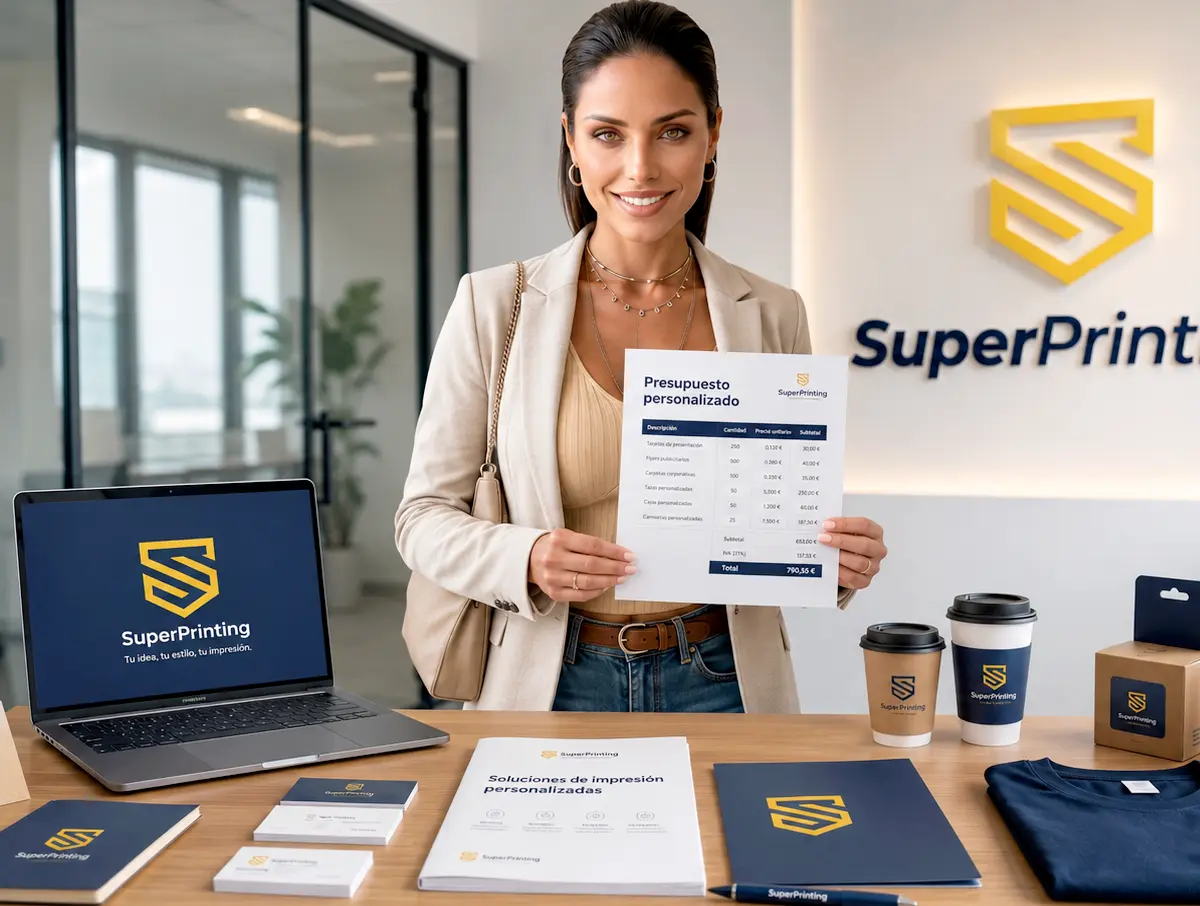 Servicio de presupuestos personalizados para impresión y diseño gráfico 1 Servicio de presupuesto impresión online personalizado en SuperPrinting