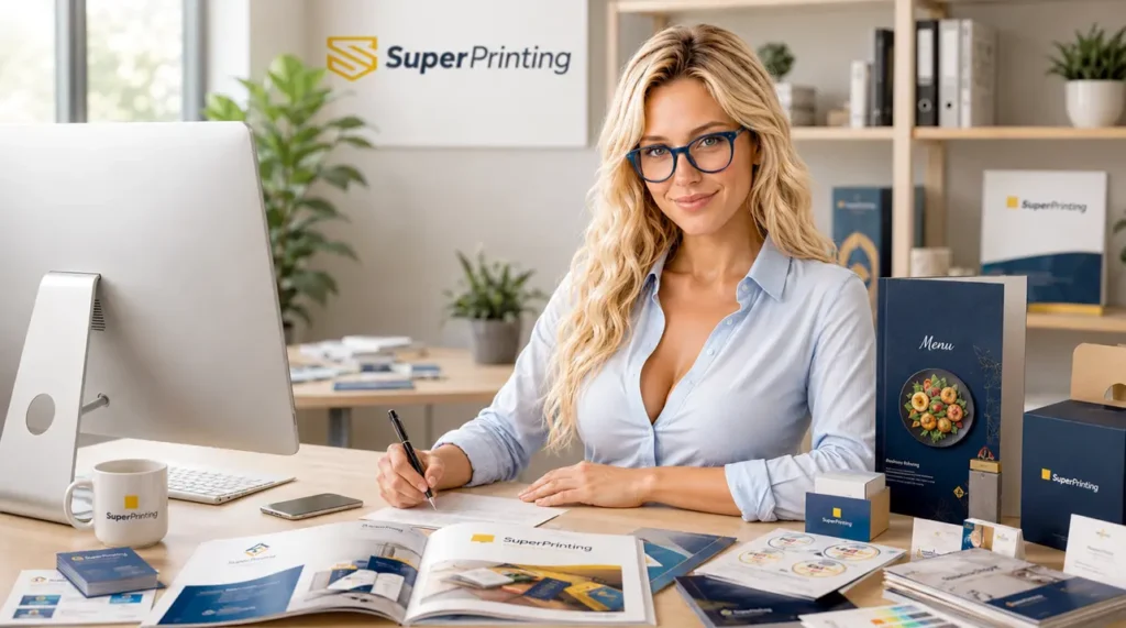 Silvia Gotz diseño gráfico online SuperPrinting 1 Silvia Gotz responsable del servicio de diseño gráfico online profesional en SuperPrinting